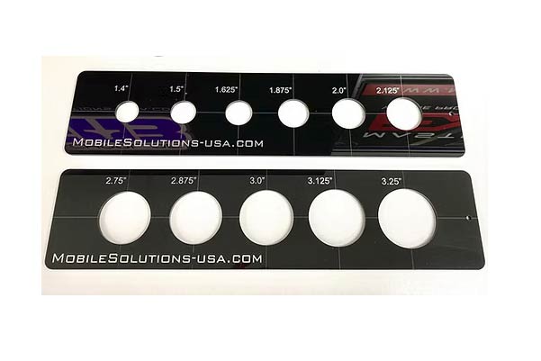  ST-MID-FIT / Midrange and Tweeter Fitment Template Set